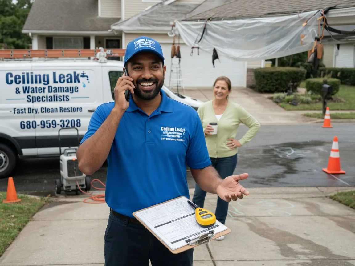 Ceiling Leak Cleanup Sargentville, ME FAQs